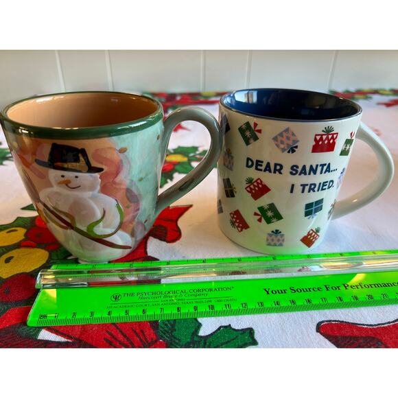 2 Holiday Christmas Mugs - Picture 5 of 7